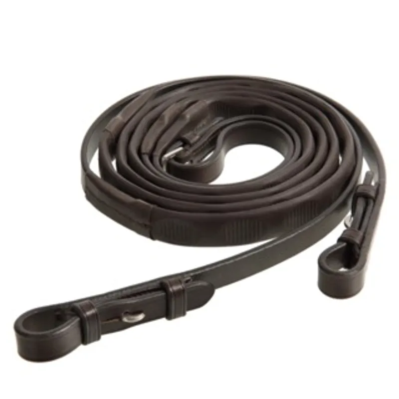 Country Direct Thumb Grip Reins Brown